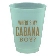 Cocktail Party Cups Cabana Boy? Size 16 oz / 8 cups per package Pack of 6 picture