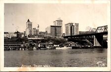Real Photo Postcard Skyline of Tacoma, Washington picture