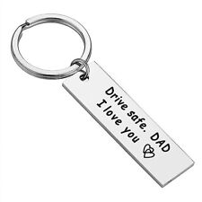  Dad Gifts from Daughter - Drive Safe Dad Keychain I Love You Father Daughter  picture