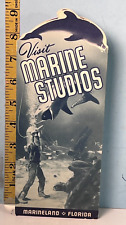 1940's Visit Marine Studios Marineland of Florida Travel Brochue WOW picture