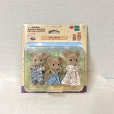 Sylvanian Families Overseas Limited Out of Print Brown Mouse Family rare picture