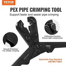 VEVOR PEX Pipe Crimping Tool Kit, Pro Press Crimper for 3/8