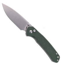 CJRB Large Pyrite Folding Knife Green Micarta Handle J1925L-ODG picture