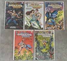 AMAZING MAN 1-5 John Aman - Gallant Comics Signed Barry Gregory picture