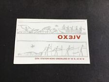 Vintage QSL Radio communication card 1963 Greenland R38005 picture