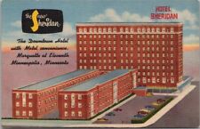 c1950s Minneapolis, Minnesota Postcard HOTEL SHERIDAN 