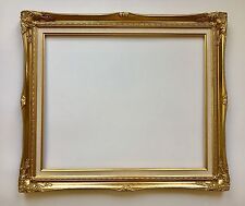 A Vintage Gilt Decorated Wooden Carved Picture Frame picture