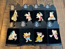 Vintage 2002 Disney World Snow White and the Seven Dwarfs Pin Set picture