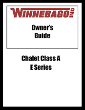 2008 Winnebago Chalet Class A E Series Home Owners Operation Manual User Guide picture