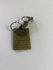 Serenity Prayer Keychain - Alcoholics Anonymous, AA, NA Vintage Albuquerque picture