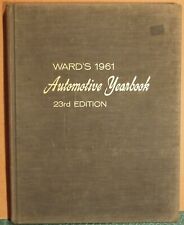 1961 WARD'S AUTOMOTIVE YEARBOOK 23rd edition WARDS-12 picture