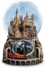 Bradford Exchange The Harry Potter Musical Glitter Globe w/ Rotating Train NEW picture