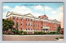 Lorain OH-Ohio, St Joseph's Hospital, Antique Vintage c1943 Postcard picture