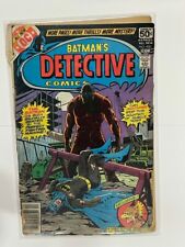 DETECTIVE COMICS #480 - BATMAN VS DR. MOON - NICE HAWKMAN VS PIED PIPER - 1978 | picture