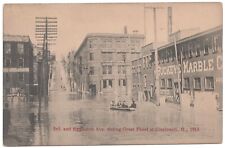 Vtg. Kramer Art Postcard 1913 Cincinnati Ohio Great Flood 3rd and Eggleston Ave. picture