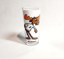 Bullwinkle Glass Tumblers 1975 Holly Farms P.A.T. Ward Collector Series Rare picture