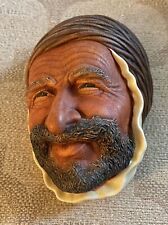 Vintage BOSSONS 1961 CHALKWARE HEAD Persian Man CONGLETON ENGLAND picture