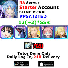 [NA][INST] Slime ISEKAI Starter Account 12(+2)SSR 7120+Crystals #PSAT picture