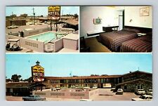 Hobbs NM-New Mexico, Hobbs Lamplighter Motel, Advert, Vintage Postcard picture