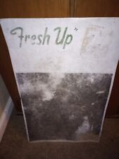 Vintage Fresh Up With 7 Up Menu Board Sign Rare Extremely Faded picture