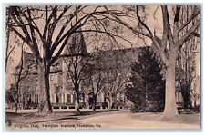 Hampton Virginia VA Postcard Virginia Hall Hampton Institute Building c1910 Tuck picture