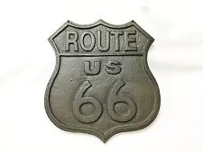 New K-rac Rustic Cast Iron Route 66 Plaque (1184-0169) picture