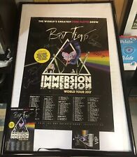 Brit Floyd Autographed 2017 Immersion World Tour Memorabilia Poster (Pink Floyd) picture