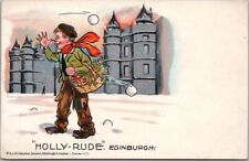 EDINBURGH Scotland Comic Postcard 