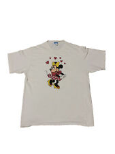 True Vintage 1980s Minnie Mouse Disney World T-Shirt XL picture