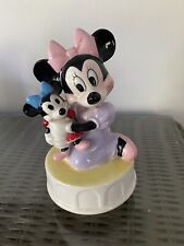 Rare Vintage Musical Minny Mouse Figurine picture