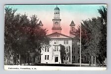 Vermilion SD-South Dakota, University Buildings, Antique Vintage c1910 Postcard picture