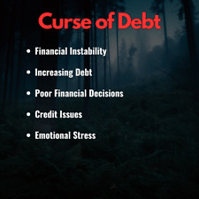 Curse of Debt - Financial Ruin Spell | Powerful Black Magic for Money Problems picture