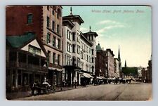 North Adams MA-Massachusetts Wilson Hotel Advertising, Antique, Vintage Postcard picture