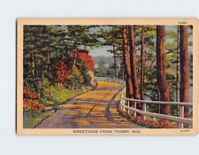 Postcard Greetings from Thorp Wisconsin USA North America Landscape Scene picture