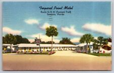 Tropical Point Motel Sarasota FL Florida Postcard  picture