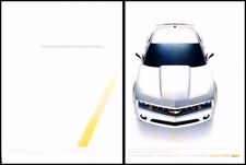 2010 Chevrolet Camaro Original 2-page Advertisement Print Car Art Ad J831 picture