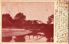 EARLY 1900'S. RIVER SCENE, NORTHEAST OF LUVERNE, MN POSTCARD 1a9 picture