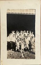 RPPC Natrona Pennsylvania Group of Children Real Photo Postcard c1910 picture