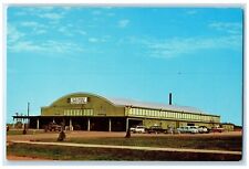 c1960's US Army Nutter Field House Cars Fort Leonard Wood Missouri MO Postcard picture