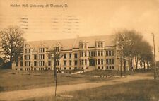 Ohio, University of Wooster, Holden Hall, 1912 Antique POSTCARD RPPC Real Photo picture