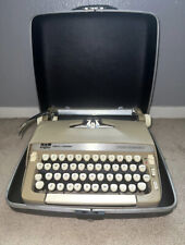 1960’s Vintage Smith Corona Sterling Portable Typewriter With Case picture