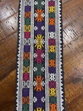 Hmong Hill Tribe Silk Weaved Textile/Belt Multicolored picture