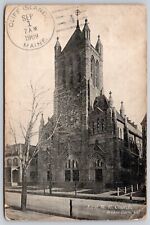 First Methodist Episcopal Church Wilkes Barre Pennsylvania Cancel 1909 Postcard picture