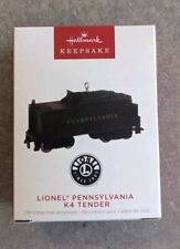 2023 Hallmark Keepsake Ornament Lionel Pennsylvania K4 Tender Train New In Box picture