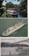 Lot Of 72 Steamship Postcards. Very Nice. Many Vintage. picture