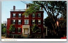 Jared Coffin House Street View Nantucket Massachusetts Historic Vintage Postcard picture