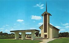 Postcard KS President Dwight D. Eisenhower Center Place of Meditation Chapel picture