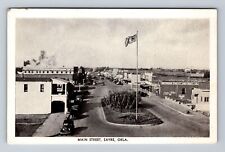 Sayre OK-Oklahoma, Main Street, Advertisement, Antique, Vintage Postcard picture