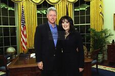 PRESIDENT BILL CLINTON AND MONICA LEWINSKY SCANDAL 4X6 PHOTO POSTCARD picture
