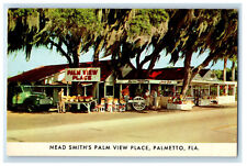 c1950s Mead Smith's Palm View Place, Selling Fruits Palmetto Florida FL Postcard picture